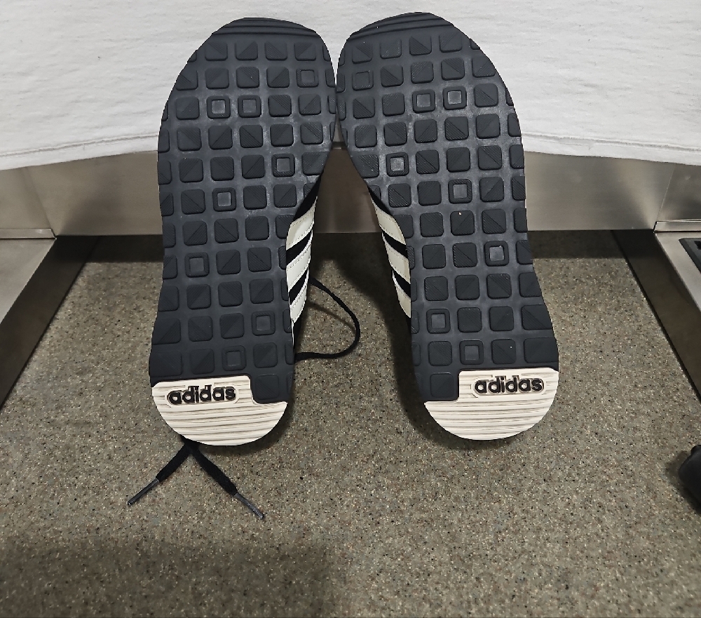 Adidas Black and White Sneakers - Picture 5 of 6